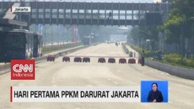 VIDEO: Hari Pertama PPKM Darurat Jakarta