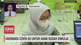 VIDEO: Vaksinasi Covid-19 untuk Anak Sudah Dimulai