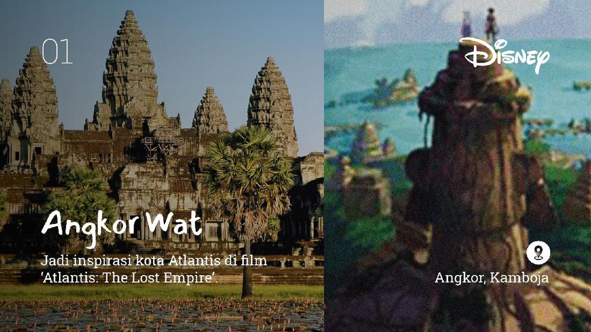 INTIP: 10 Tempat di Dunia yang Jadi Inspirasi Kartun Disney