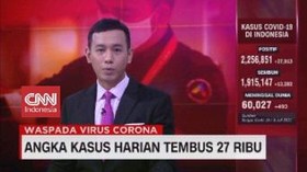 VIDEO: Kasus Covid-19 Indonesia 3 Juli Tambah 27.913