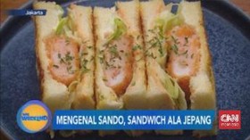 VIDEO: Mengenal Sando, Sandwich Ala Jepang