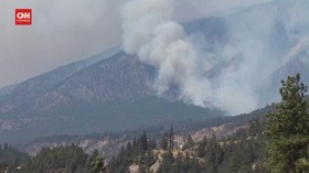 VIDEO: Gelombang Panas Sebabkan Kebakaran Hutan di Kanada