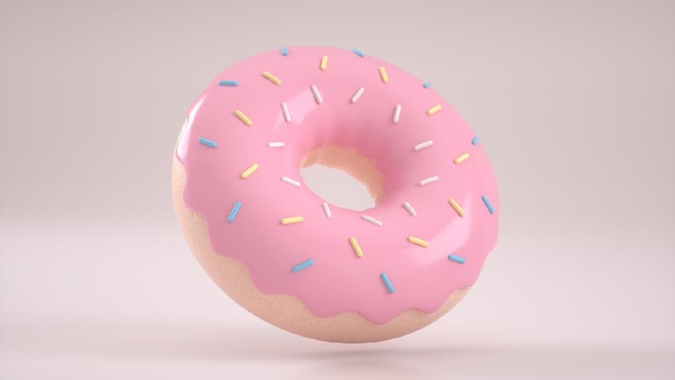 Ilustrasi donat
