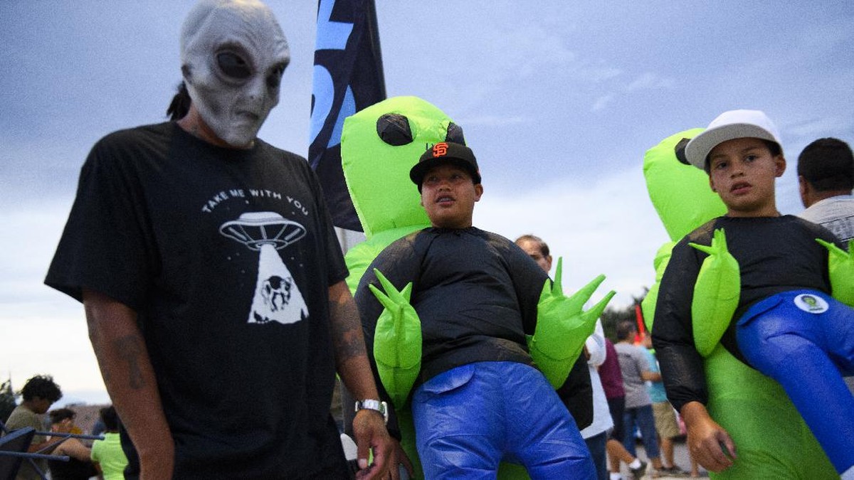FOTO: Hari UFO Sedunia Kembali Digelar 2-4 Juli di New Mexico