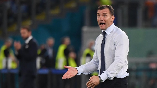 Andriy Shevchenko meninggalkan kursi pelatih timnas Ukraina hanya beberapa pekan usai membawa negaranya ke perempat final Euro 2020.