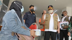 Ganip Tinjau Prosedur Karantina di Wisma Atlet Pademangan