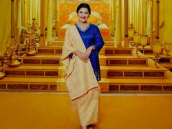 Temani Suami Blusukan ke Pasar, Gaya Kahiyang Ayu Disorot