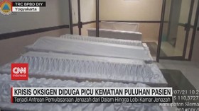 VIDEO: Krisis Oksigen Diduga Picu Kematian Puluhan Pasien