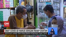 VIDEO: Obat Covid-19 Harus Dengan Resep Dokter