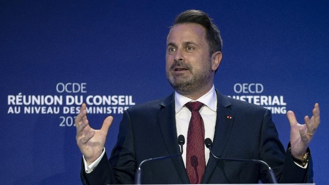 PM Luksemburg, Xavier Bettel, dilarikan ke rumah sakit pada setelah dinyatakan positif Covid-19 sekitar akhir Juni lalu.