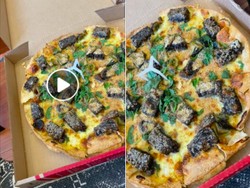 5 Kreasi Pizza Unik, Pakai Topping Telur Pitan hingga Nasi Padang