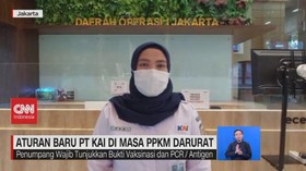 VIDEO: Aturan Baru PT KAI di Masa PPKM Darurat