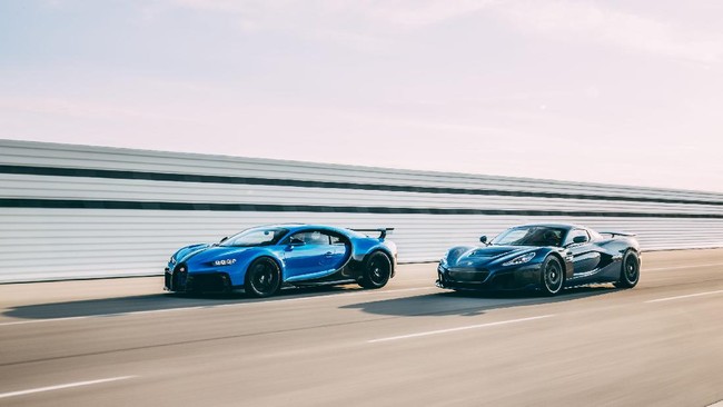 Bugatti telah dibeli produsen mobil listrik asal Kroasia, Rimac, dari Volkswagen Group, yang kemudian membentu Bugatti Rimac.
