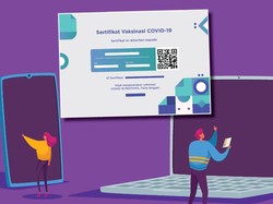 Klik PeduliLindungi.id untuk Cek Sertifikat Vaksin, dari Ponsel Bisa Loh