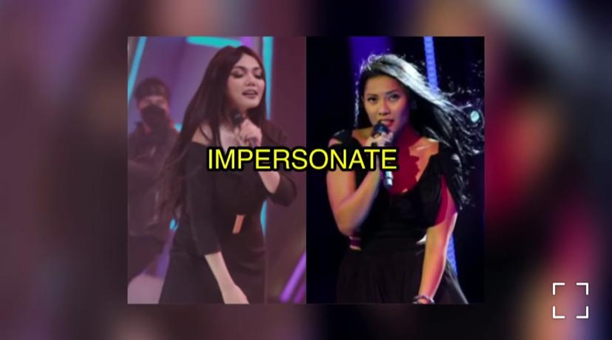 Rina Nose memiliki kemampuan impersonate artis lain&period; Intip dandanan totalitas Rina Nose saat impersonate&excl;