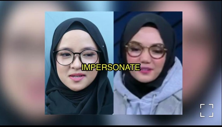 Rina Nose memiliki kemampuan impersonate artis lain. Intip dandanan totalitas Rina Nose saat impersonate!