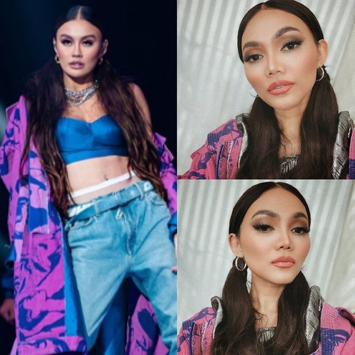 Rina Nose memiliki kemampuan impersonate artis lain&period; Intip dandanan totalitas Rina Nose saat impersonate&excl;