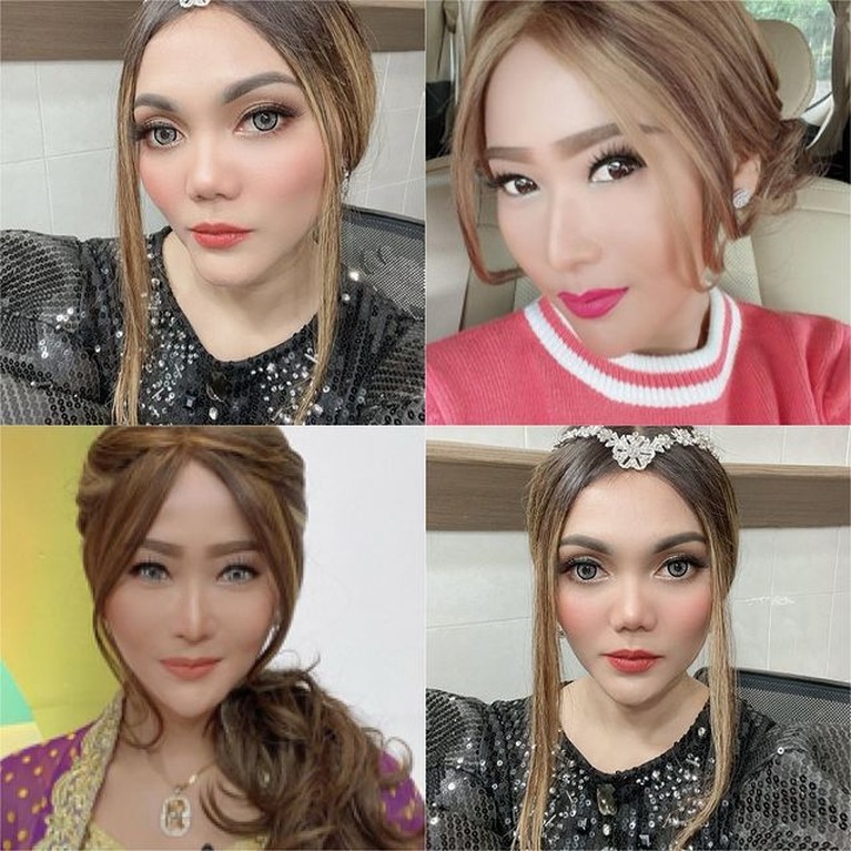 Rina Nose memiliki kemampuan impersonate artis lain. Intip dandanan totalitas Rina Nose saat impersonate!