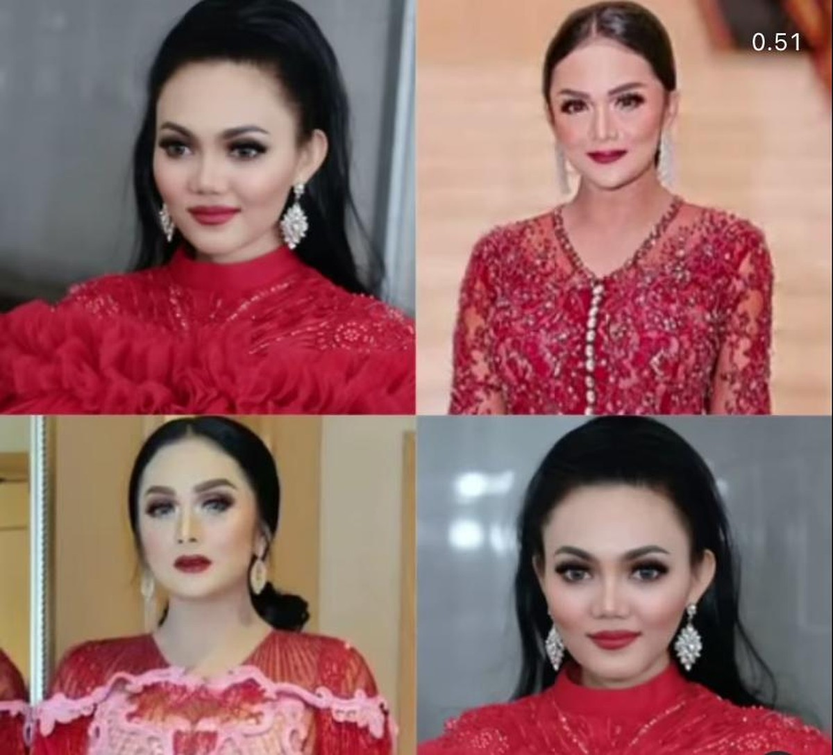 Rina Nose memiliki kemampuan impersonate artis lain&period; Intip dandanan totalitas Rina Nose saat impersonate&excl;