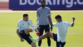 FOTO: Persiapan Italia vs Spanyol Jelang Semifinal Euro 2020