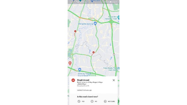 Cara cek tarif tol di google maps cukup mudah. Berikut caranya.