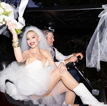 Kabar Bahagia, Gwen Stefani & Blake Shelton Resmi Menikah