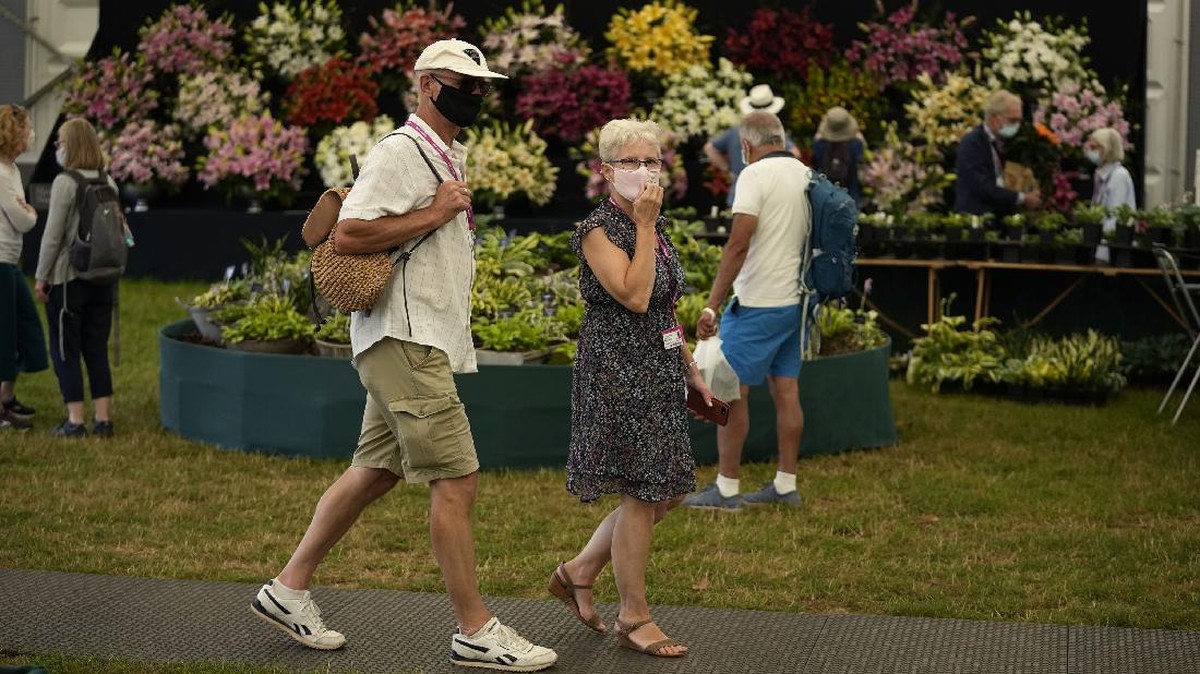 FOTO: Semarak Festival Taman Istana Hampton Court