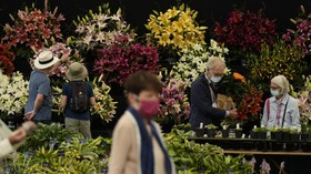 FOTO: Semarak Festival Taman Istana Hampton Court