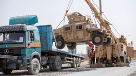 AS Hancurkan Ratusan Alutsista yang Tertinggal di Afghanistan