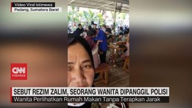 VIDEO: Sebut Rezim Zalim, Seorang Emak-Emak Dipanggil Polisi