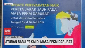 VIDEO: Aturan Baru PT. KAI di Masa PPKM Darurat