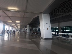 Sepinya Terminal 3 Bandara Soetta di Hari Keempat PPKM Darurat
