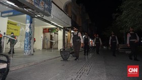 Sunyi Senyap Malioboro Ditelan Gelap Masa PPKM Darurat