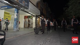 Sunyi Senyap Malioboro Ditelan Gelap Masa PPKM Darurat