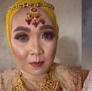 Tragedi Salah Pilih MUA di Hari Pernikahan Bikin Pengantin Wanita Kecewa