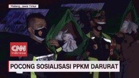 VIDEO: Ajak Pocong Dalam Sosialisasi PPKM Darurat