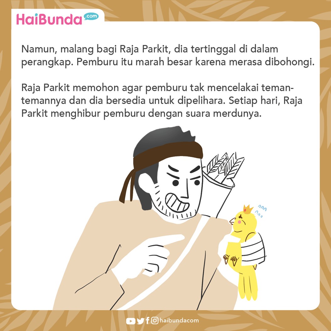 Cerita Nusantara Raja Parkit