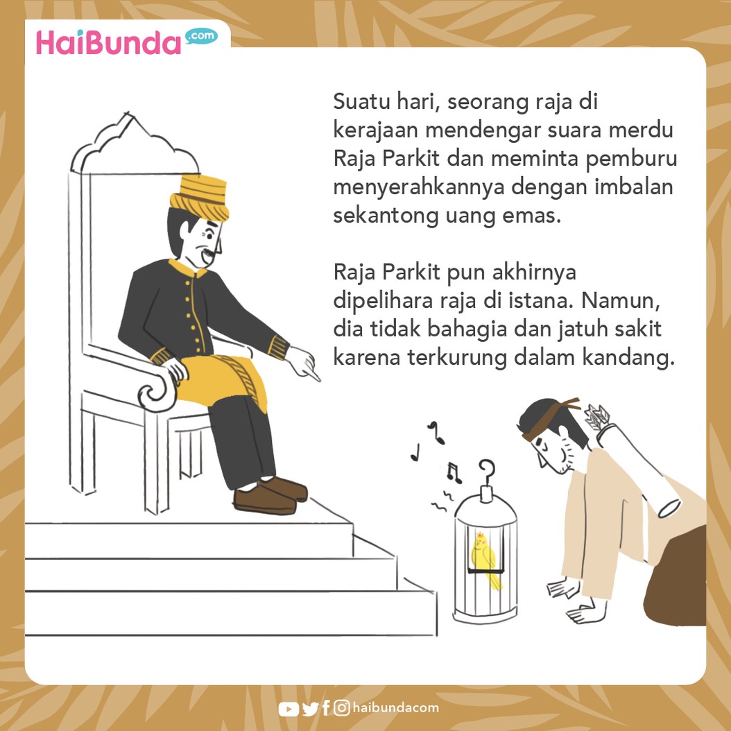 Cerita Nusantara Raja Parkit