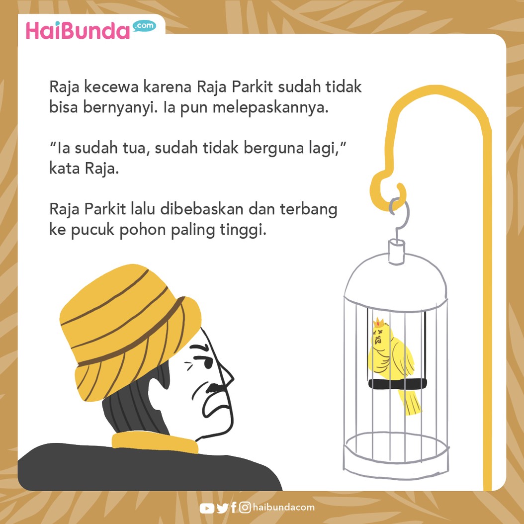 Cerita Nusantara Raja Parkit