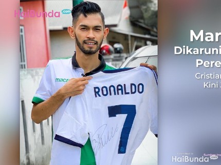 Martunis Dikaruniai Anak Perempuan, Cristiano Ronaldo Kini Jadi Kakek!