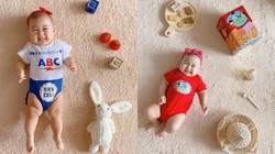 Lucunya Baby Rumi Anak Dian Pelangi Pakai Baju Unik, Jadi Baterai & Biskuit