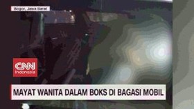 VIDEO: Temuan Mayat Wanita dalam Boks di Bagasi Mobil