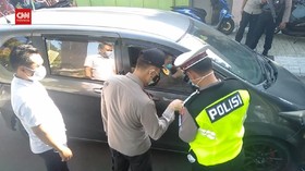 VIDEO: Puluhan Kendaraan Masuk Solo Diputar Balik