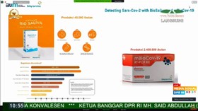 VIDEO: Bio Farma Produksi PCR Kumur 40 Ribu Per Bulan