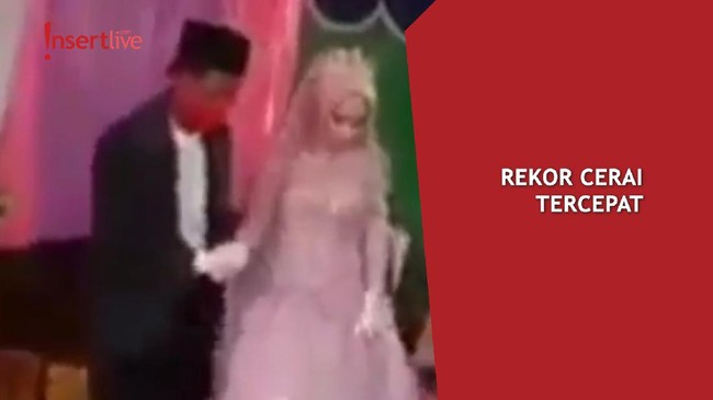 Viral Video Pengantin Pria Akad Langsung Talak, Tolak Tanda Tangan