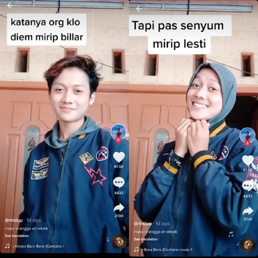 Aneh tapi Nyata, Wajah Pria Ini Mirip Rizky Billar dan Lesti Kejora