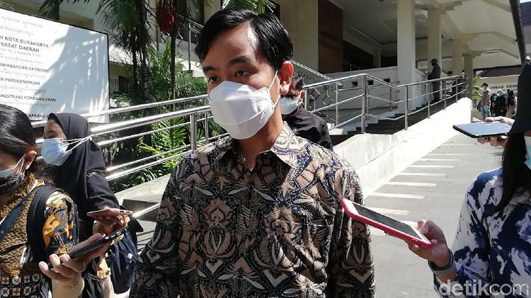 Wali Kota Solo Gibran Rakabuming Raka, Rabu (7/7/2021).