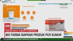 VIDEO: Bio Farma Siapkan Produk PCR Kumur