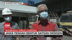 VIDEO: Jawa Tengah Bentuk Satgas Oksigen