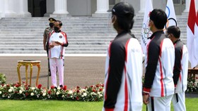 Presiden Jokowi Lepas Kontingen Indonesia ke SEA Games Hari Ini